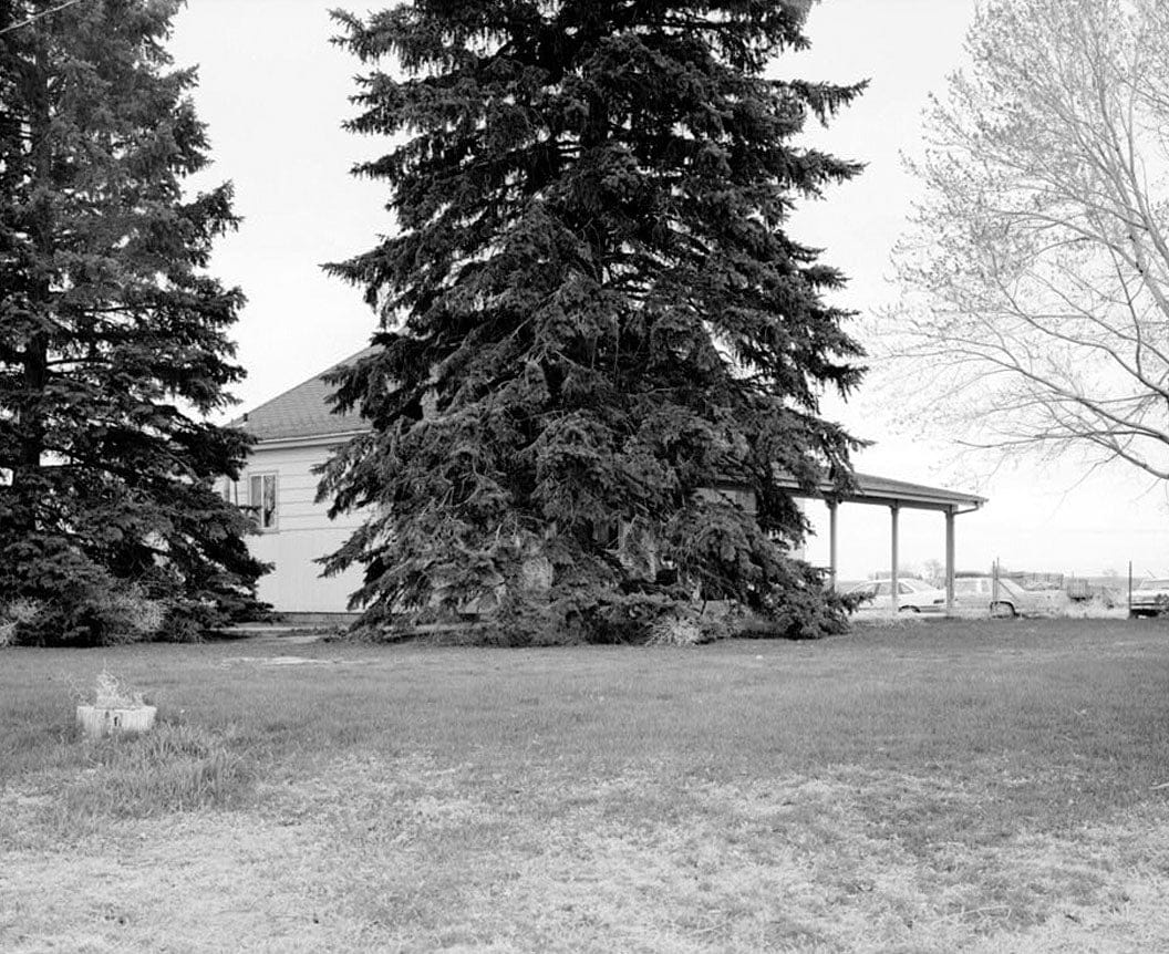 Historic Photo : Beierle Farm, House, Hudson Road & Ninety-sixth Avenue, Denver, Denver County, CO 2 Photograph