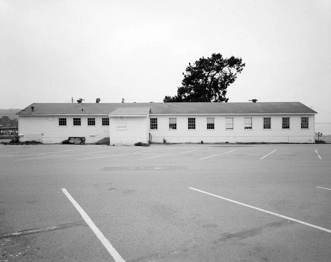 Historic Photo : Presidio of San Francisco, Enlisted Men's Mess Hall, Crissy Field North cantonment, Jauss Street, San Francisco, San Francisco County, CA 2 Photograph