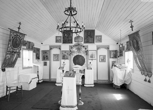 Historic Photo : St. John the Baptist Russian Orthodox Church, Naknek, Bristol Bay Borough, AK 5 Photograph