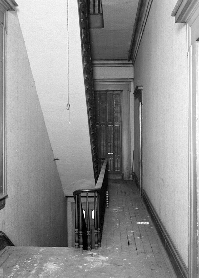 Historic Photo : Gibbons-Torry House, Gate & Privy, 60 South Conception Street, Mobile, Mobile County, AL 9 Photograph