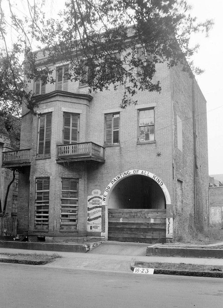 Historic Photo : Henry Horst House, 110 Saint Emanuel Street, Mobile, Mobile County, AL 2 Photograph
