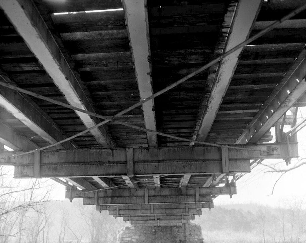 Historic Photo : Dowhait's Bridge, Bartow County Road 343, spanning Etowah River, Cartersville, Bartow County, GA 1 Photograph