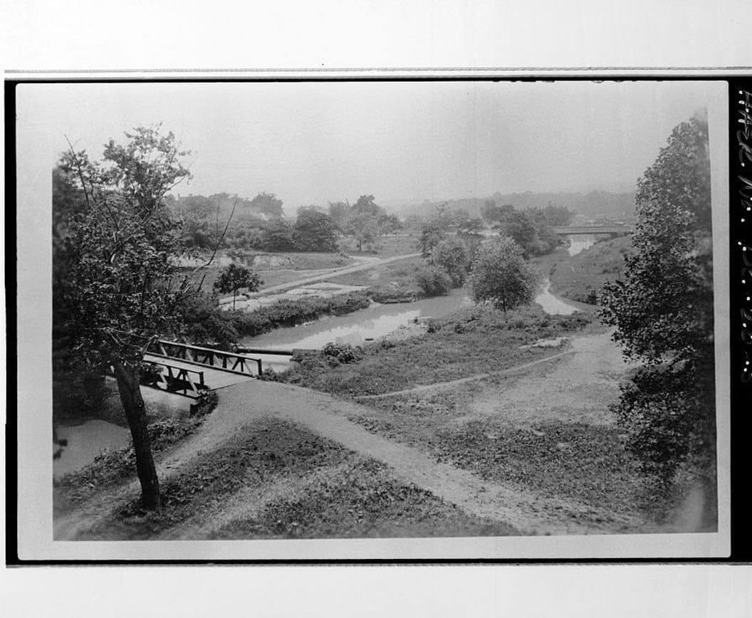 Historic Photo : K Street Bridge, Spanning Rock Creek & Potomac Parkway, Washington, District of Columbia, DC 2 Photograph
