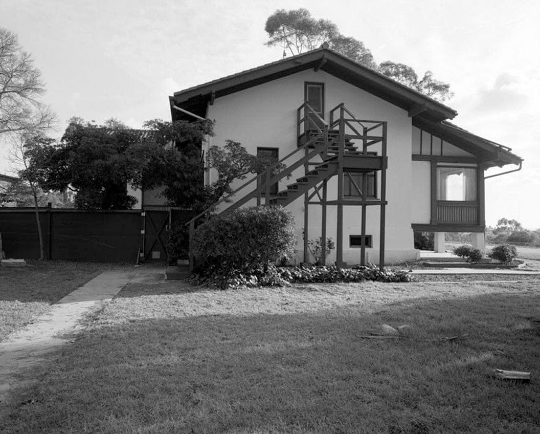 Historic Photo : Chollas Heights Naval Radio Transmitting Facility, Officer's Quarters, 6410 Zero Road, San Diego, San Diego County, CA 3 Photograph
