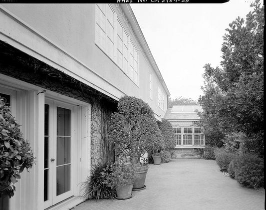 Historic Photo : Morris Landau House, 638 North Faring Road, Los Angeles, Los Angeles County, CA 6 Photograph