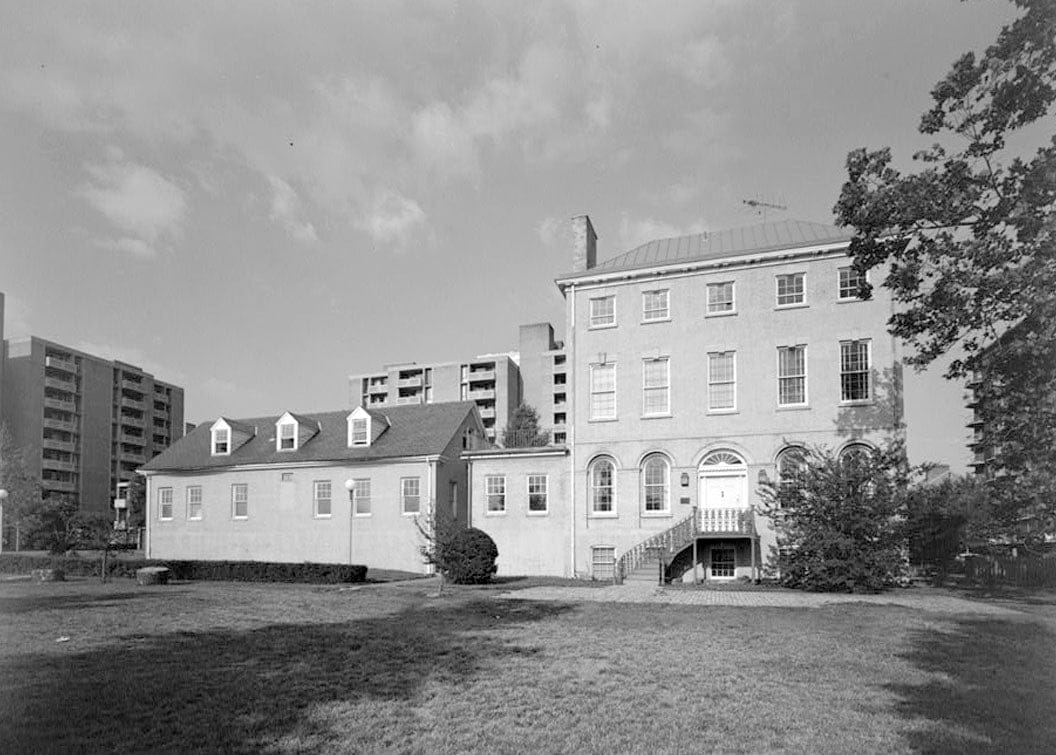Historic Photo : Thomas Law House, 1252 Sixth Street Southwest, Washington, District of Columbia, DC 1 Photograph