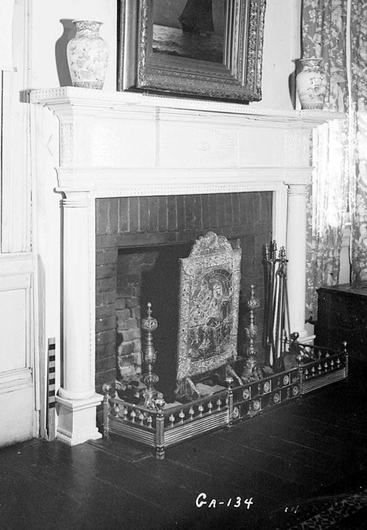 Historic Photo : Williams-Ferguson House, Liberty & Washington Streets, Milledgeville, Baldwin County, GA 1 Photograph