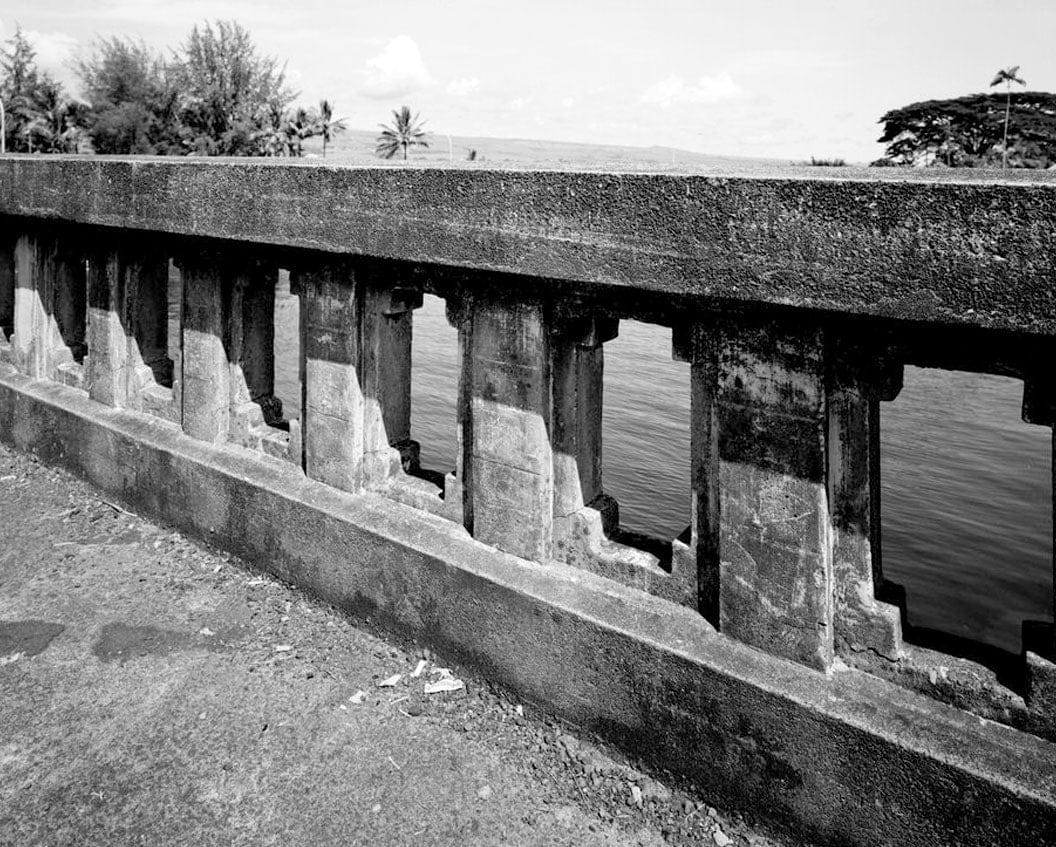 Historic Photo : Wailoa Bridge, Spanning Wailoa River at Kamehameha Avenue, Hilo, Hawaii County, HI 3 Photograph