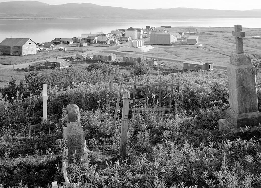 Historic Photo : Iditarod Trail Shelter Cabins, Dexter Roadhouse, Golovin, Nome Census Area, AK 2 Photograph