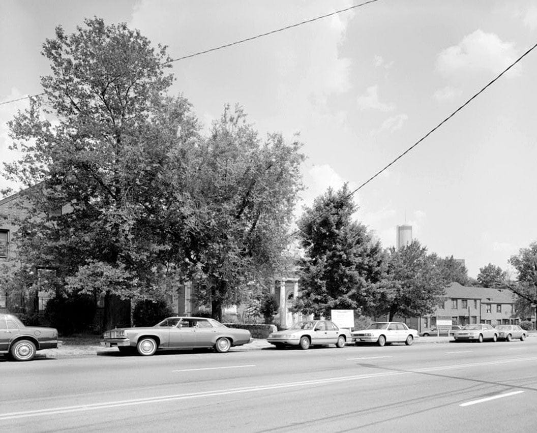 Historic Photo : Clark Howell Homes, Anne Wallace Branch Carnegie Library, 538 Luckie Street, Atlanta, Fulton County, GA 3 Photograph