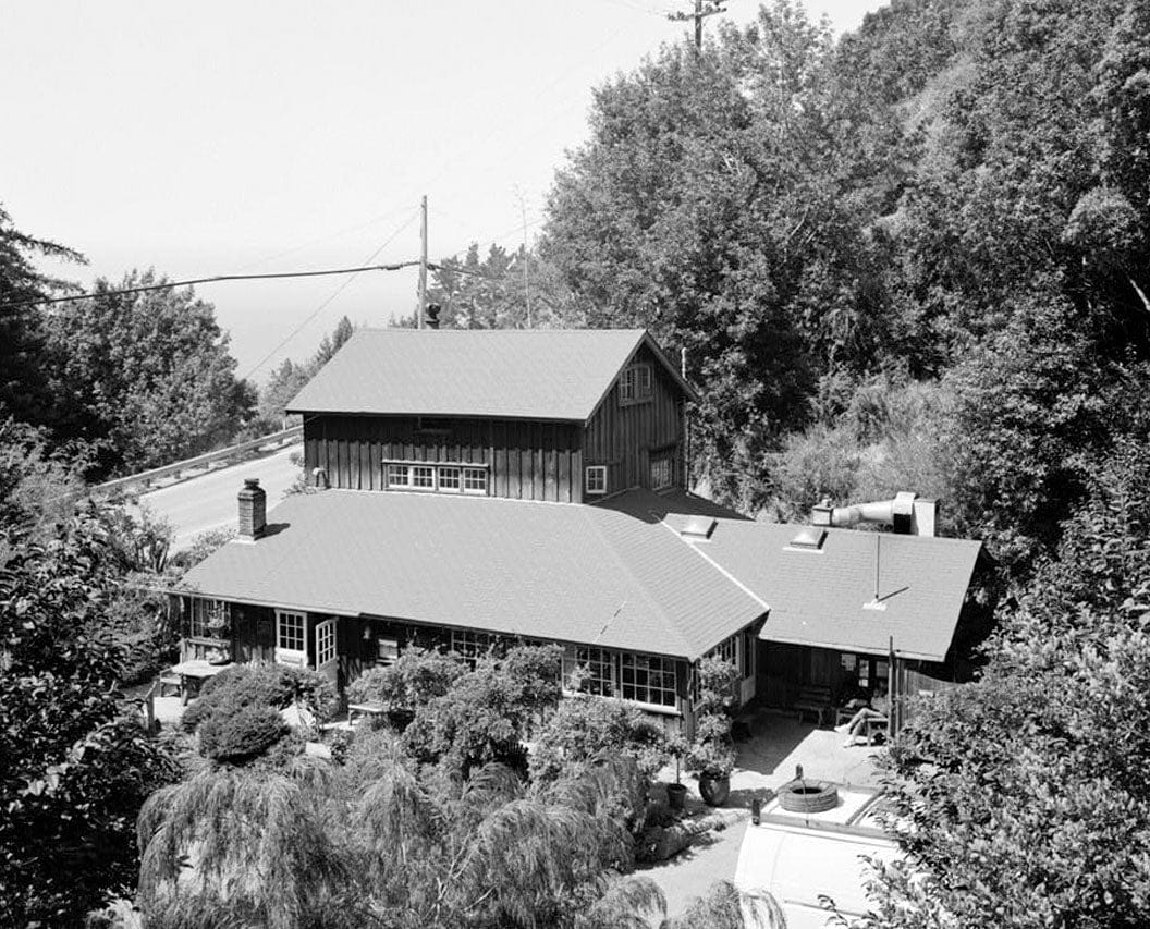 Historic Photo : Deetjen's Big Sur Inn, Big Sur Inn Building, East Side of State Highway 1, Big Sur, Monterey County, CA 8 Photograph