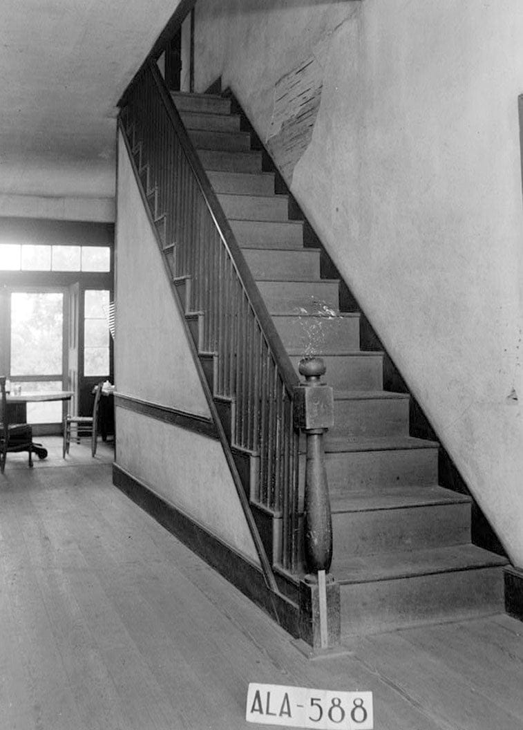 Historic Photo : Bass-Perry House, U.S. Highway 431, Seale, Russell County, AL 5 Photograph