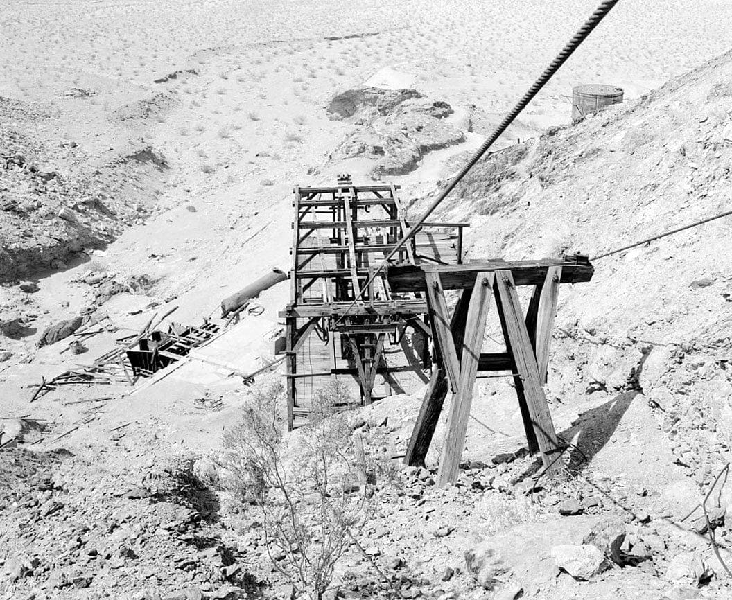 Historic Photo : Keane Wonder Mine, Park Route 4 (Daylight Pass Cutoff), Death Valley Junction, Inyo County, CA 10 Photograph