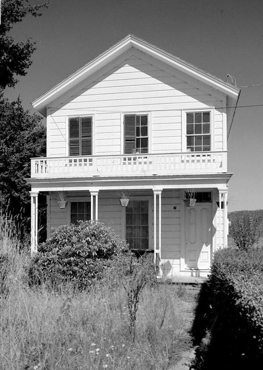 Historic Photo : Thomas W. Moore House, 114 San Gregorio Street, Pescadero, San Mateo County, CA 1 Photograph