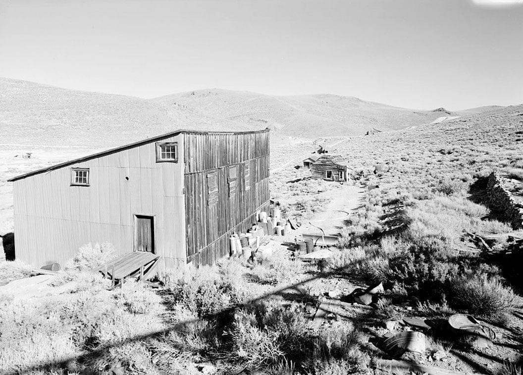 Historic Photo : Standard Gold Mill, East of Bodie Creek, Northeast of Bodie, Bodie, Mono County, CA 3 Photograph