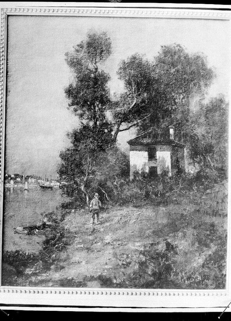 Historic Photo : General John Mason House, Analostan Island or Theodore Roosevelt Island, Washington, District of Columbia, DC 18 Photograph