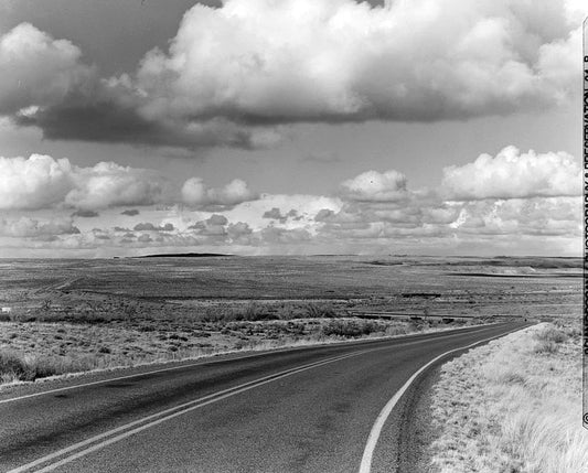 Historic Photo : Petrified Forest National Park Roads & Bridges, Holbrook, Navajo County, AZ 2 Photograph