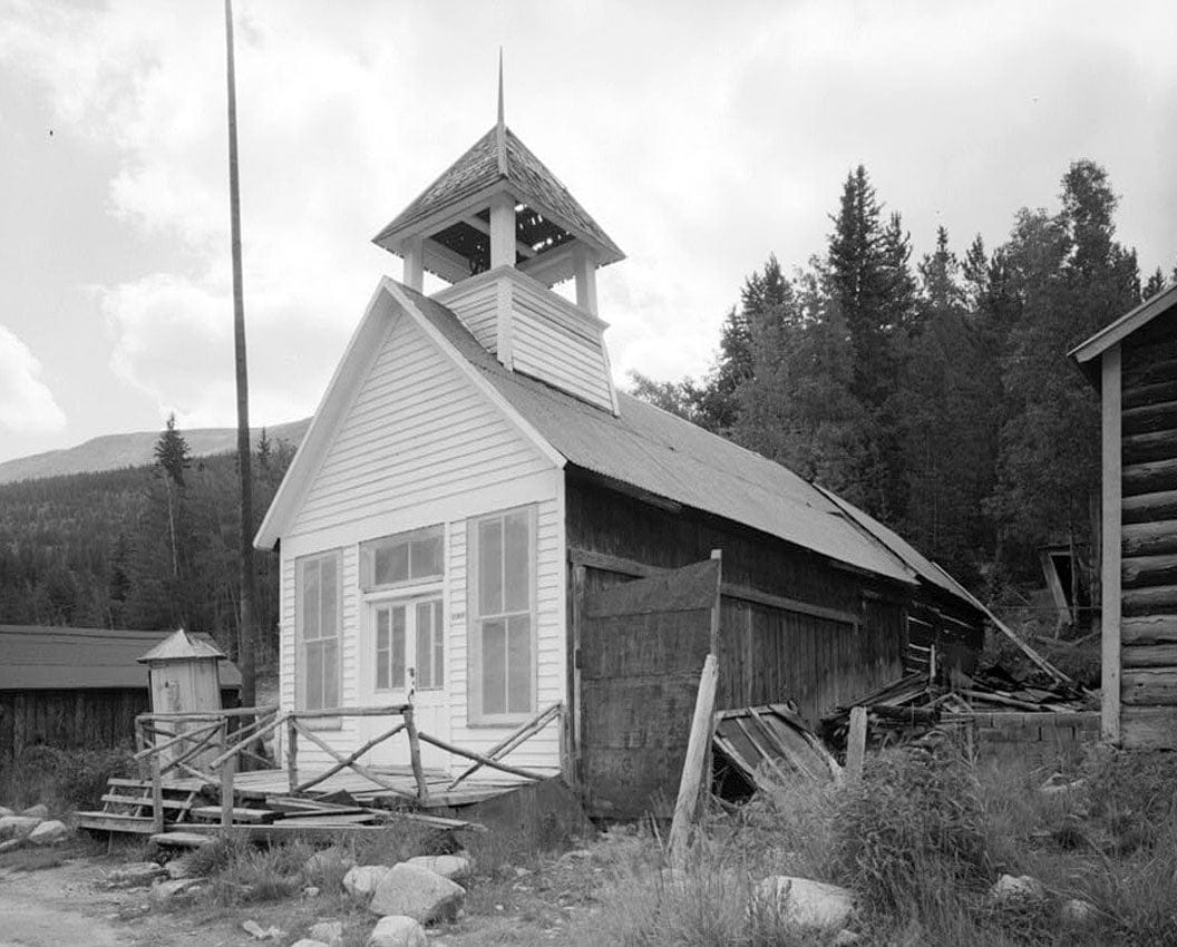 Historic Photo : Town Hall & Jail, 21900 Main Street, Saint Elmo (historical), Chaffee County, CO 3 Photograph