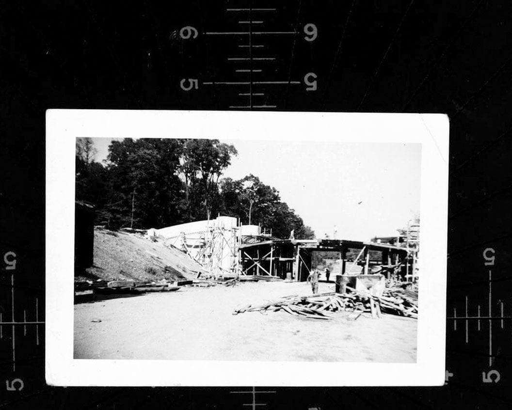 Historic Photo : Merritt Parkway, Wire Mill Road Bridge, Spanning Merritt Parkway, Stamford, Fairfield County, CT 2 Photograph