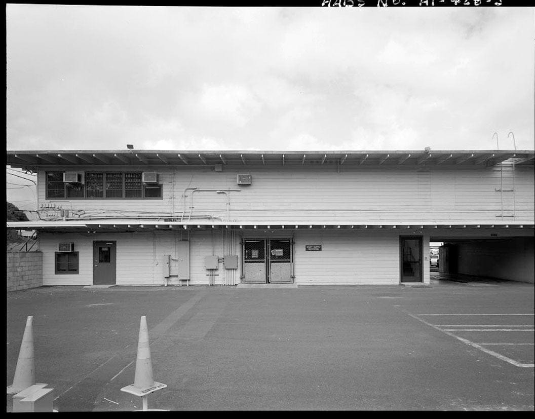 U.S. Naval Base, Pearl Harbor, Commander in Chief Pacific Fleet Garage, Laupele & Ulithe Roads in Makalapa Administration Area, Pearl City, Honolulu County, HI 1