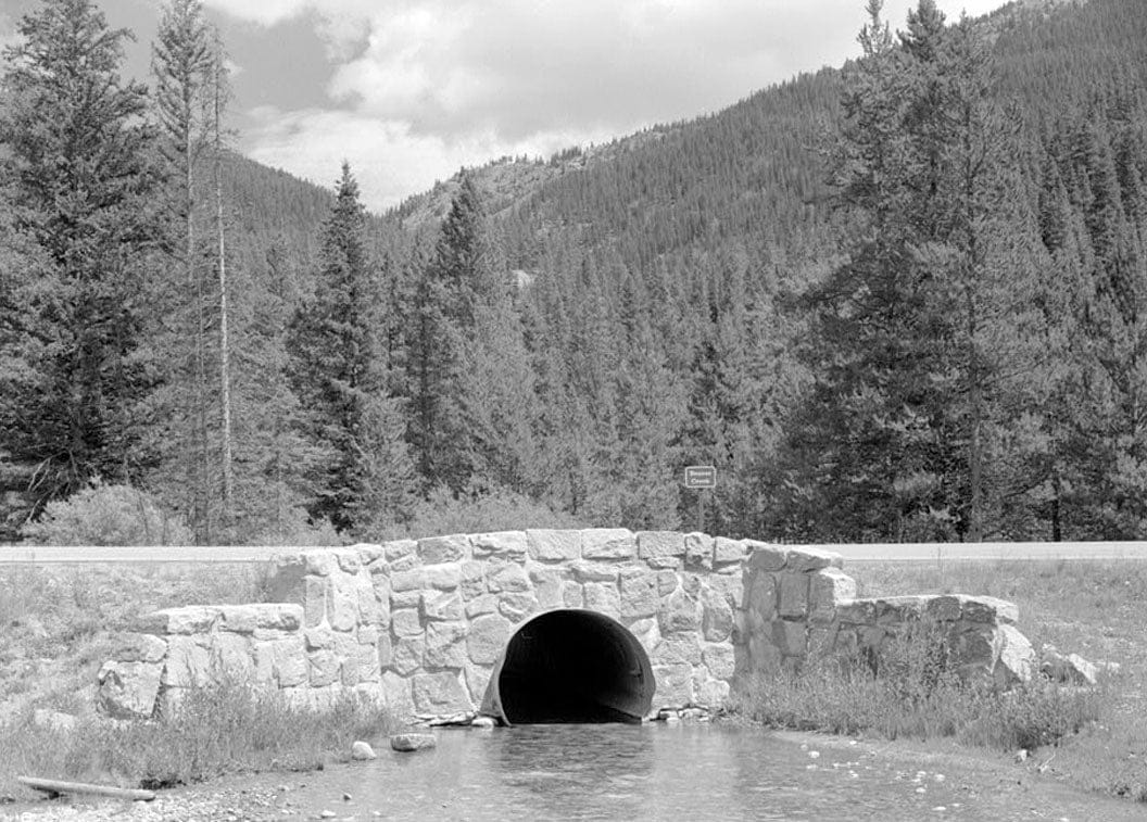 Historic Photo : Trail Ridge Road, Between Estes Park & Grand Lake, Estes Park, Larimer County, CO 1 Photograph