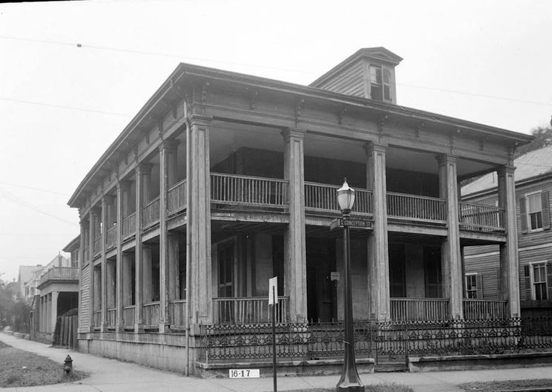 Historic Photo : Tardy-Thorp House, 112 South Conception Street, Mobile, Mobile County, AL 2 Photograph
