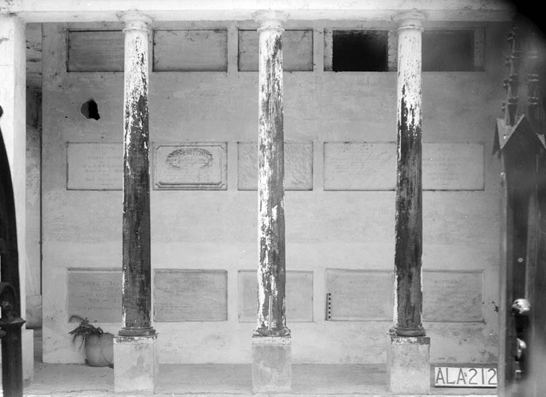 Historic Photo : Glover Family Mausoleum, Riverview Cemetery, Demopolis, Marengo County, AL 3 Photograph