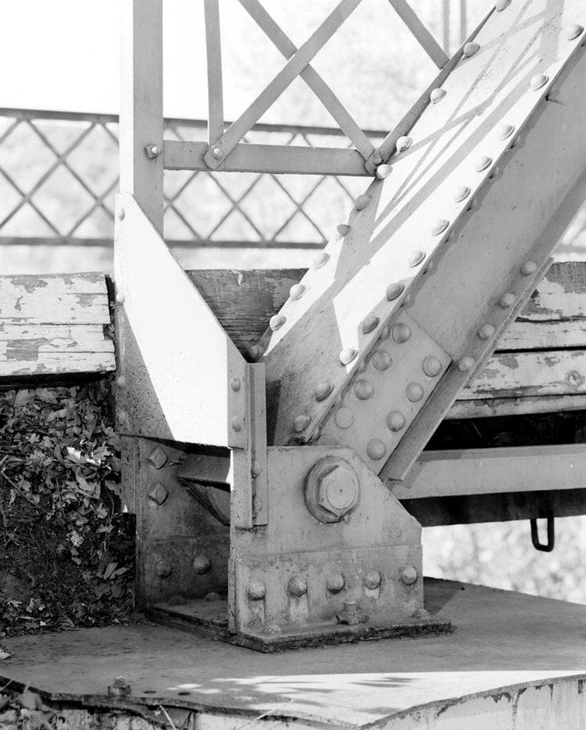 Historic Photo : Cache Creek Bridge, Spanning Cache Creek, Dam Road vicinity, Clearlake, Lake County, CA 5 Photograph