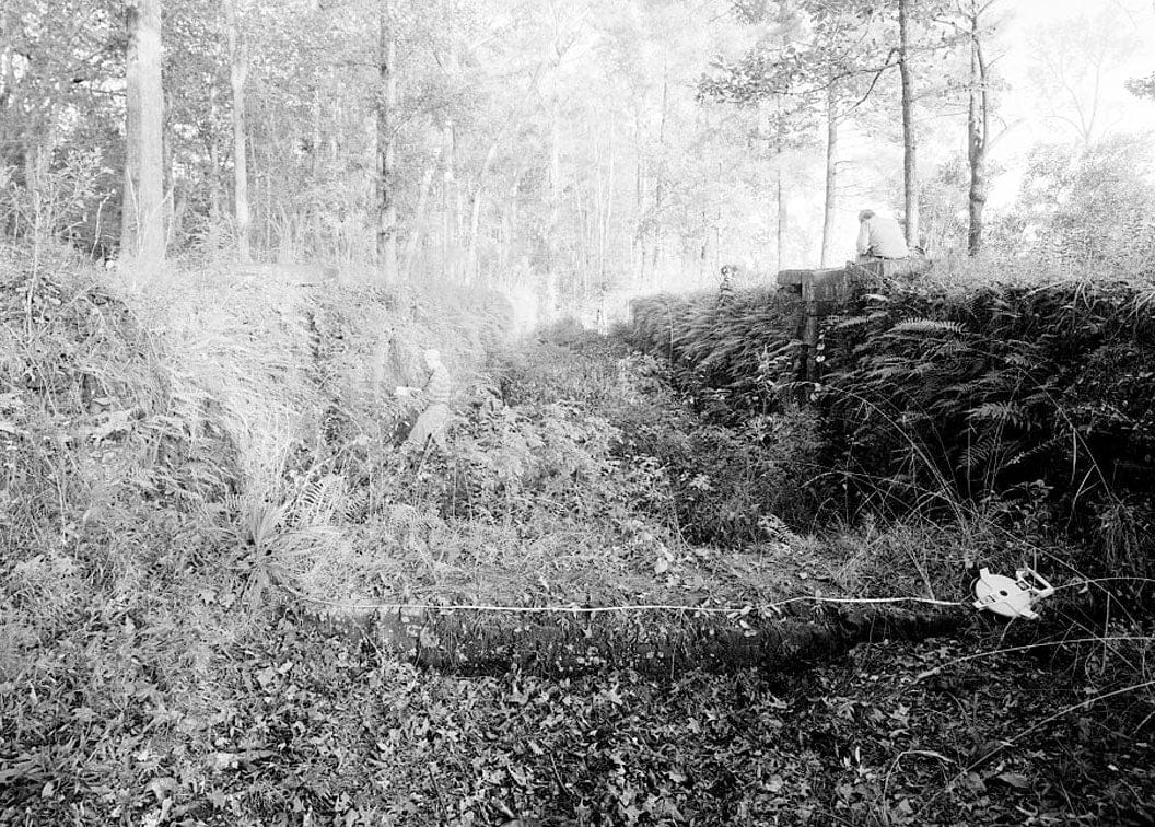 Historic Photo : Savannah & Ogeechee Barge Canal, Between Ogeechee & Savannah Rivers, Savannah, Chatham County, GA 2 Photograph