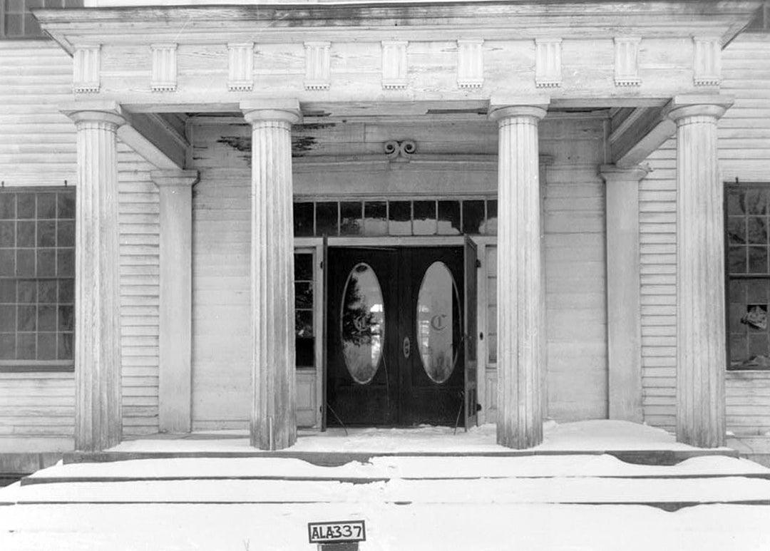 Historic Photo : Cunningham Plantation, Old Memphis Road (Gaines Trace Road), Cherokee, Colbert County, AL 3 Photograph