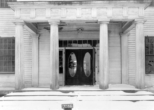 Historic Photo : Cunningham Plantation, Old Memphis Road (Gaines Trace Road), Cherokee, Colbert County, AL 3 Photograph