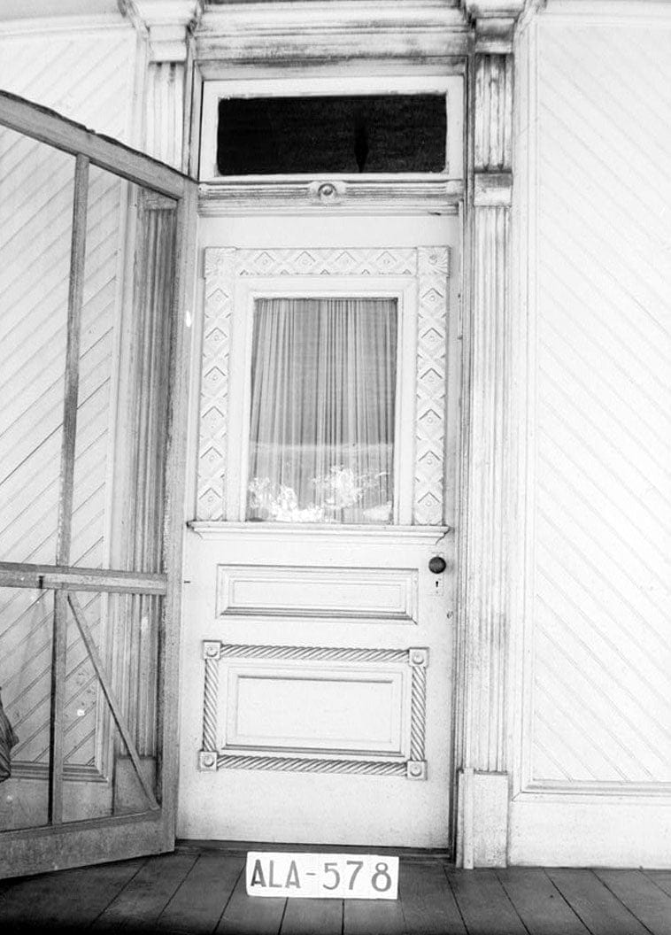 Historic Photo : Crowell-Cantey-Alexander House, State Road 165, Fort Mitchell, Russell County, AL 2 Photograph