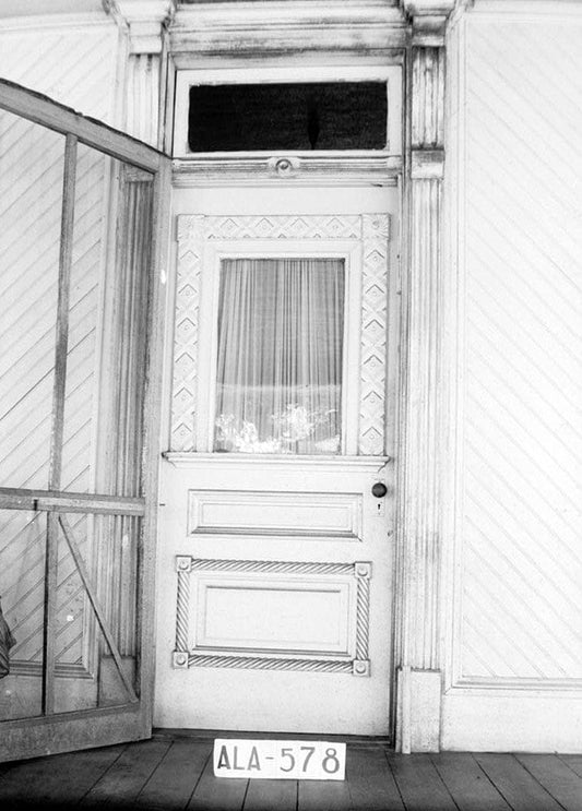 Historic Photo : Crowell-Cantey-Alexander House, State Road 165, Fort Mitchell, Russell County, AL 2 Photograph
