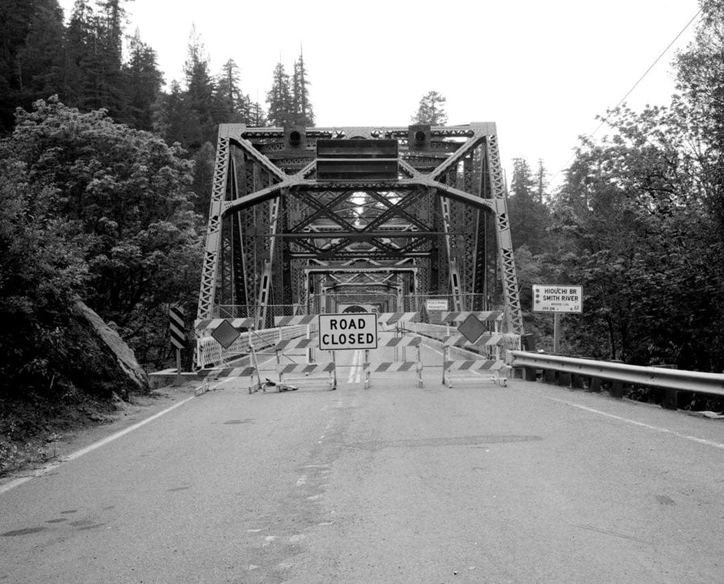 Historic Photo : Smith River Bridge, CA State Highway 199 Spanning Smith River, Crescent City, Del Norte County, CA 6 Photograph