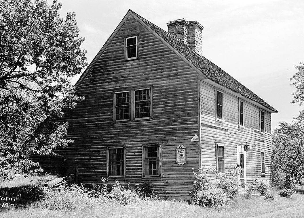 Historic Photo : Acadian House, Union Street, Guilford, New Haven County, CT 1 Photograph