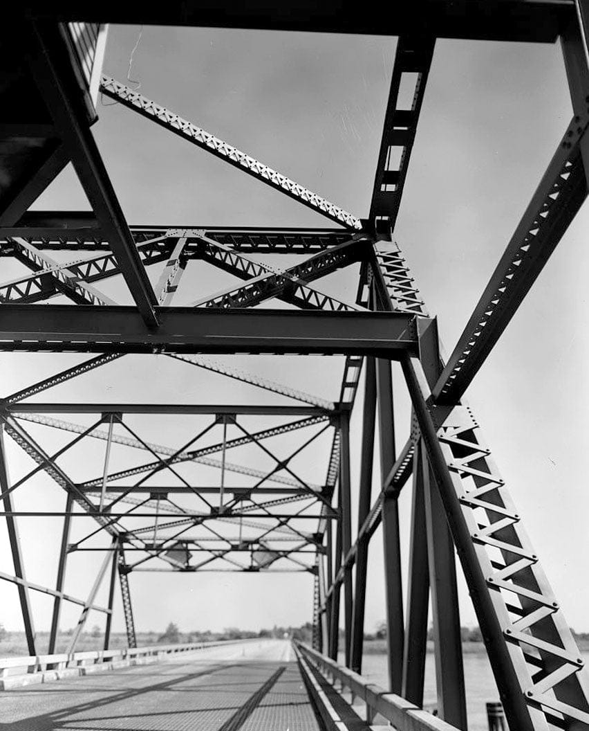 Historic Photo : Georgia DOT Bridge No. 051-00025D-01986N, US 17 & State Route 25 Spanning Savannah River, Port Wentworth, Chatham County, GA 3 Photograph
