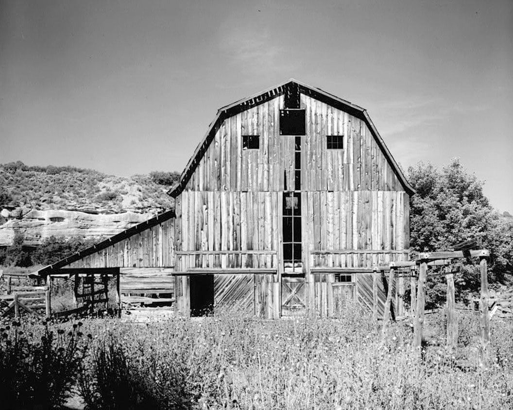 Historic Photo : Ritter Ranch, Barn, Old Dolores Highway, Dolores, Montezuma County, CO 4 Photograph