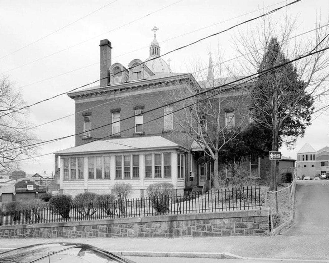 Historic Photo : St. Anne Rectory, 515 South Main Street, Waterbury, New Haven County, CT 2 Photograph