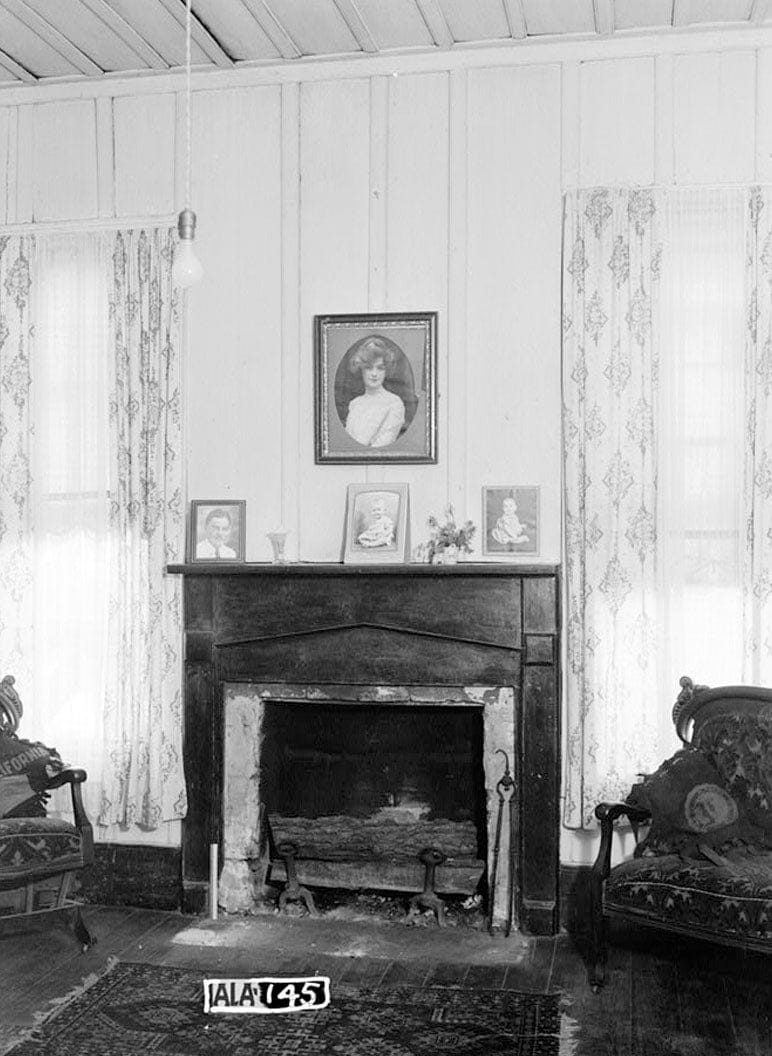 Historic Photo : Pearson House, County Road 6, Marengo, Marengo County, AL 3 Photograph