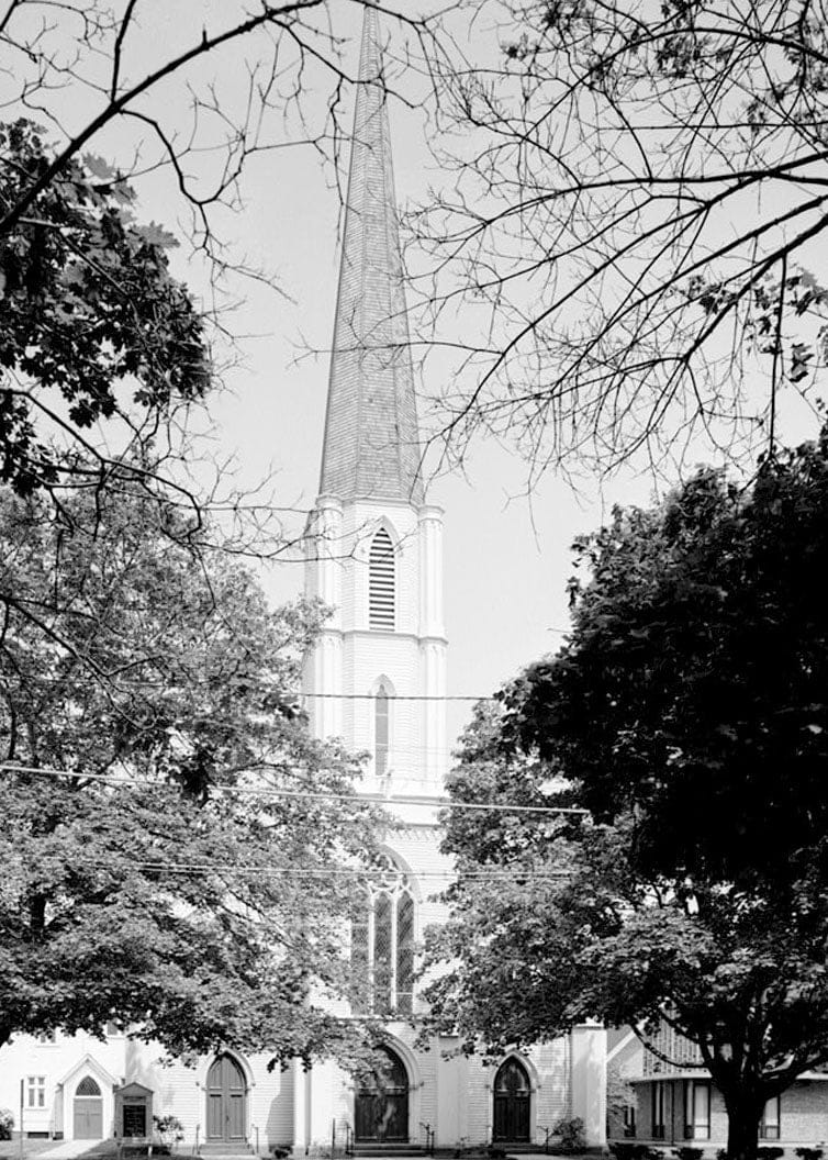 Historic Photo : Christ Church, Main Street, Stratford, Fairfield County, CT 3 Photograph