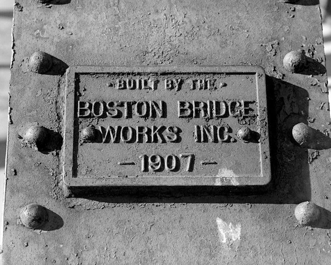 Historic Photo : Walnut Street Railroad Bridge, Walnut Street over AMTRAK, Hartford, Hartford County, CT 5 Photograph