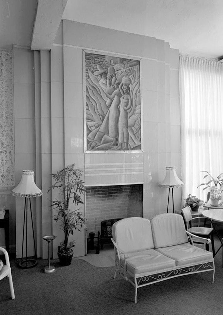 Historic Photo : Colony Hotel, 736 Ocean Drive, Miami, Miami-Dade County, FL 2 Photograph
