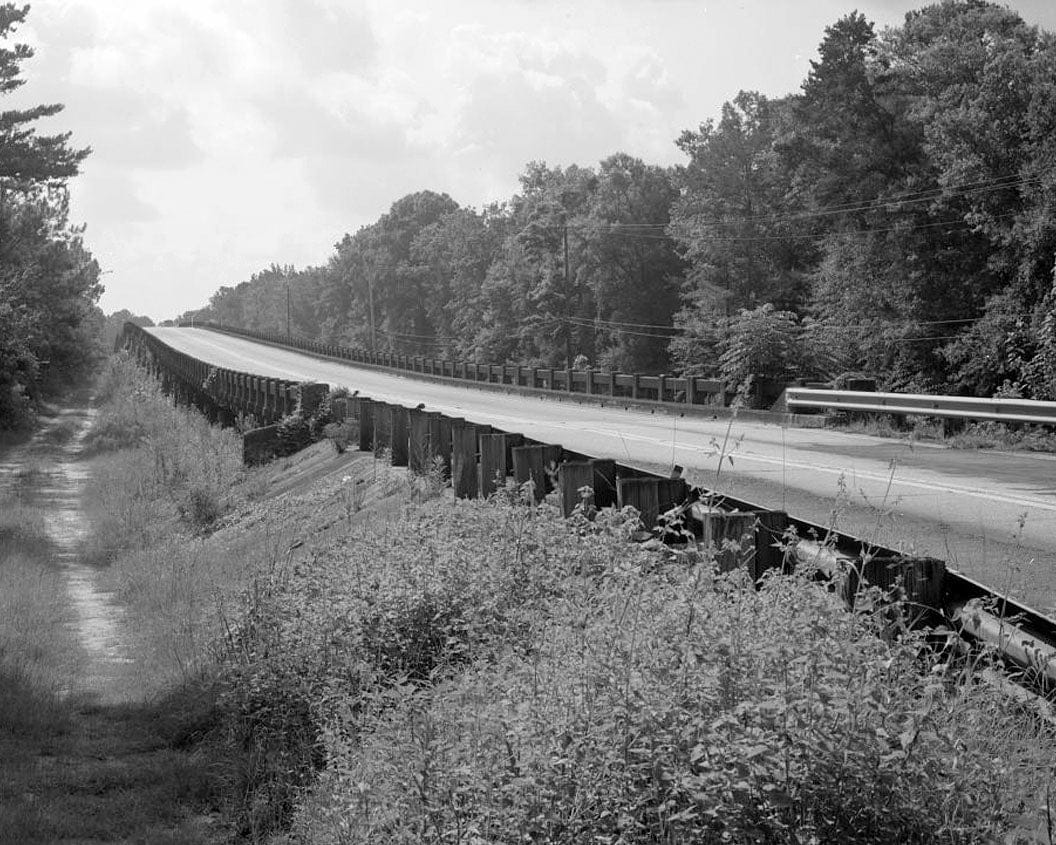 Historic Photo : Caryville Bridge, State Route 10 (US 90) Spanning Choctawhatchee River, Caryville, Washington County, FL 2 Photograph