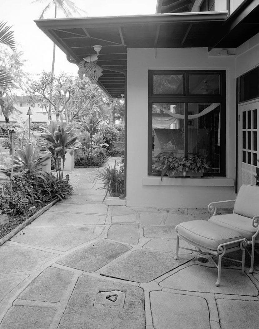 Historic Photo : Hickam Field, Officers' Housing Type A, 601 Boquet Boulevard, Honolulu, Honolulu County, HI 2 Photograph