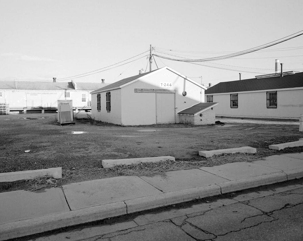 Historic Photo : Fitzsimons General Hospital, Inflammable Storage House, North Tenth Street North of Building No. 243, Aurora, Adams County, CO 1 Photograph