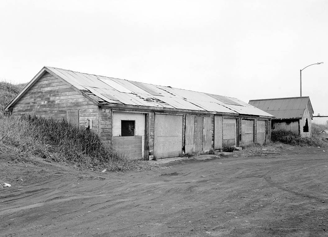 Historic Photo : Six-Car Garage, Sandy Lane, Saint Paul, Aleutians West Census Area, AK 1 Photograph