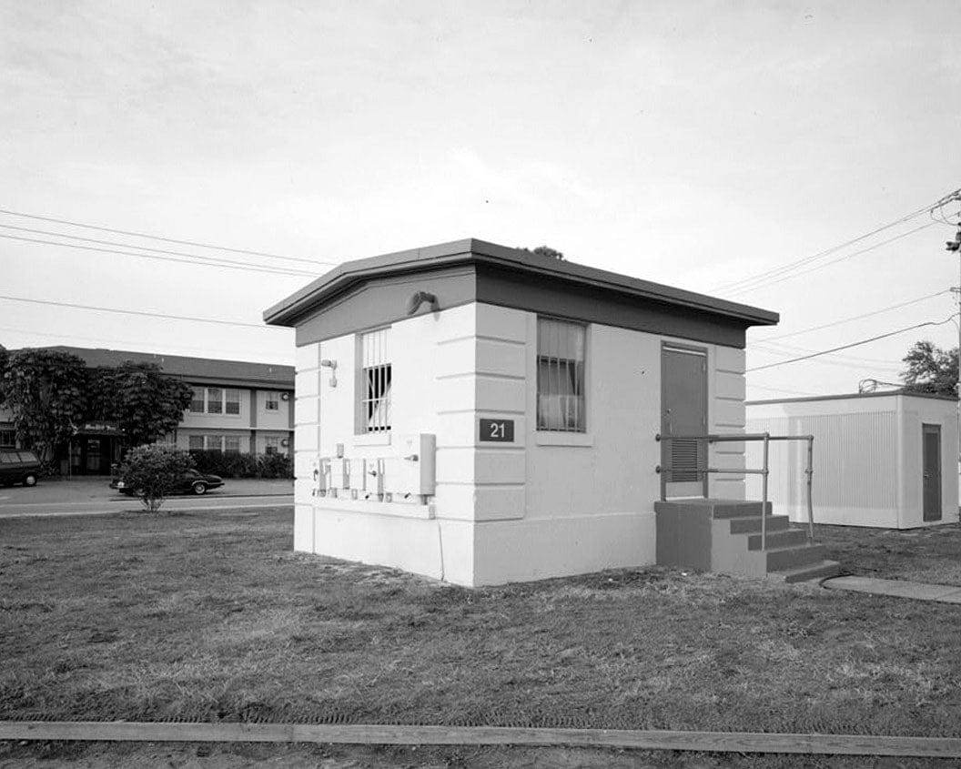 Historic Photo : MacDill Air Force Base, Pump House No. 1, Hillsborough Garden Drive & Tampa Boulevard, Tampa, Hillsborough County, FL 1 Photograph