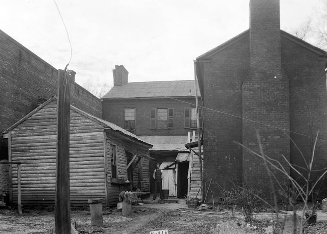 Historic Photo : Old Tavern, East Clinton & East Square Streets, Jacksonville, Calhoun County, AL 1 Photograph