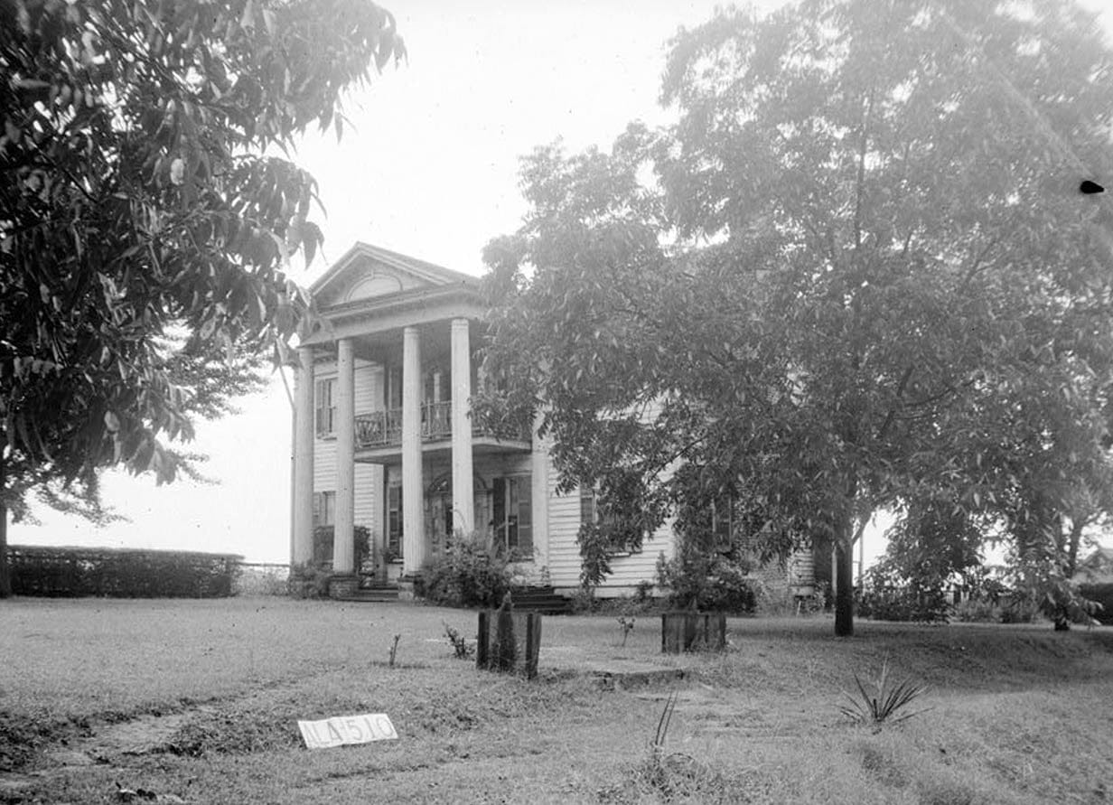 Historic Photo : Lane House, 311 West Columbus Street, Dadeville, Tallapoosa County, AL 1 Photograph