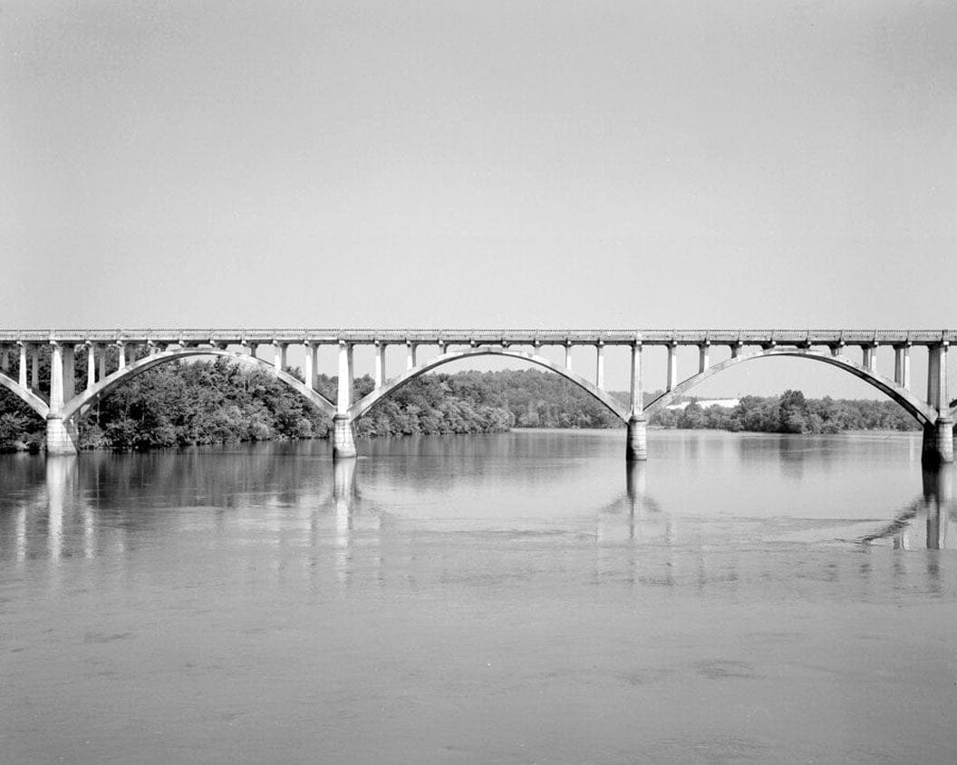 Historic Photo : Georgia-Carolina Memorial Bridge, State Highway 72, Elberton, Elbert County, GA 4 Photograph